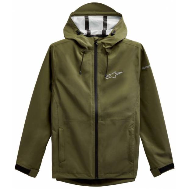 bunda OMNI RAIN, ALPINESTARS (zelená, vel. 2XL) M181-111-2XL ALPINESTARS