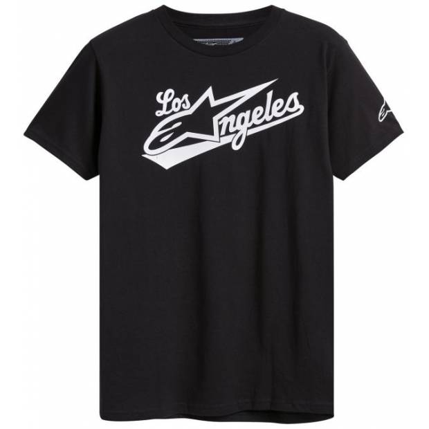 triko LOS ANGELES TEE, ALPINESTARS (černá, vel. M) M182-976-M ALPINESTARS