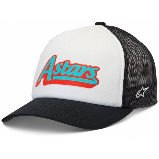 kšiltovka DELIVERY TRUCKER, ALPINESTARS (bílá/černá) M186-694 ALPINESTARS