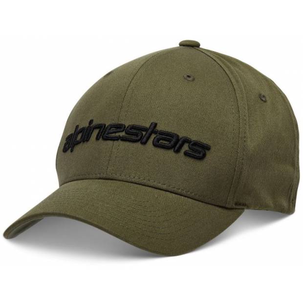 kšiltovka LINEAR HAT, ALPINESTARS (zelená/černá, vel. L/XL) M186-712-LXL ALPINESTARS