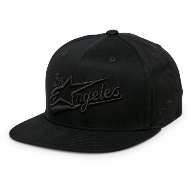 kšiltovka LOS ANGELES HAT, ALPINESTARS (černá/černá) M186-722 ALPINESTARS