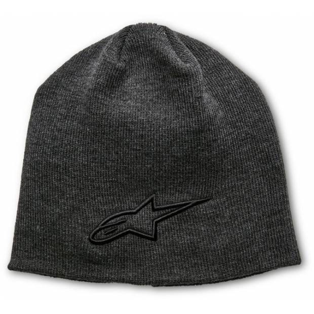 čepice AGELESS 3D BEANIE, ALPINESTARS (šedá/černá) M186-738 ALPINESTARS