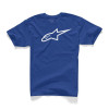 triko AGELESS CLASSIC TEE, ALPINESTARS (modrá/bílá, vel. M) M182-957-M ALPINESTARS