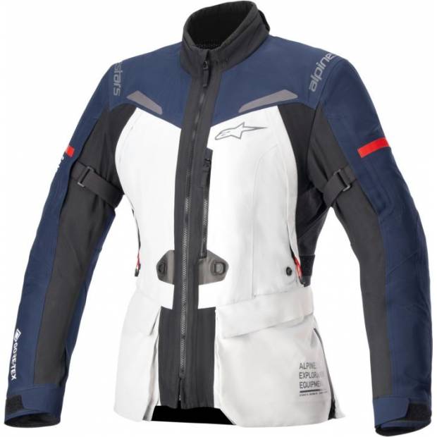 bunda STELLA ST-7 GORE-TEX, ALPINESTARS, dámská (světle šedá/modrá/černá, vel. XL) M101-259-XL ALPINESTARS