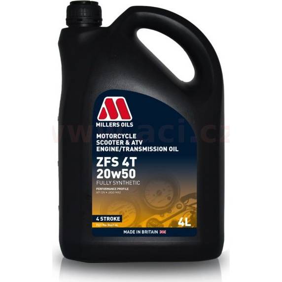 MILLERS OILS ZFS 4T 20w50 5 l MI 84435 MILLERS OILS