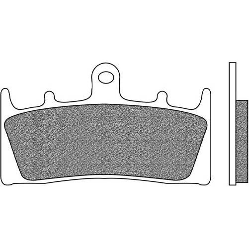 brzdové destičky, NEWFREN (směs ROAD TOURING SINTERED) 2 ks v balení M502-1010 NEWFREN