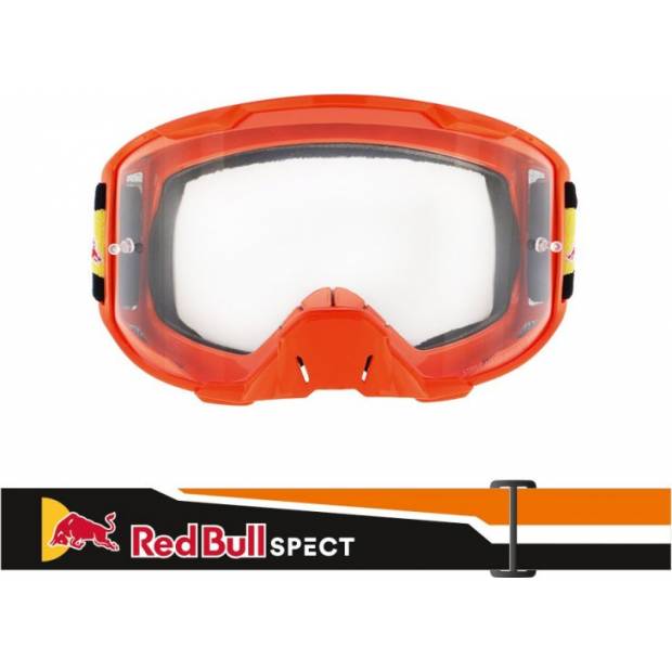 brýle STRIVE, RedBull Spect (oranžové mátné, plexi čiré) M150-925 RED BULL SPECT