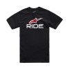 triko RIDE 4.0 CSF, ALPINESTARS (černá/bílá/červená, vel. 2XL) M182-1105-2XL ALPINESTARS