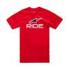 triko RIDE 4.0 CSF, ALPINESTARS (červená/bílá/černá, vel. 2XL) M182-1107-2XL ALPINESTARS