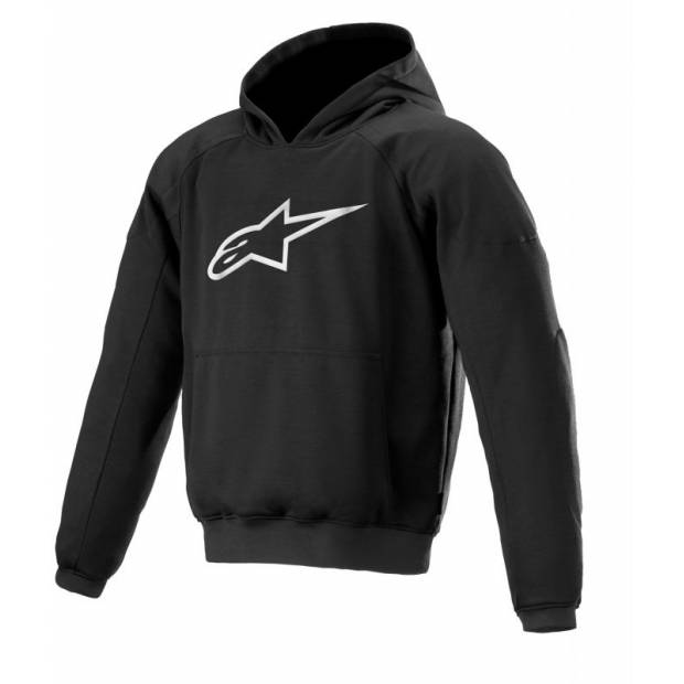 bunda AGELESS HOODIE, ALPINESTARS (černá, vel. L) M100-1088-L ALPINESTARS