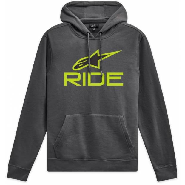 mikina RIDE 4.0, ALPINESTARS (šedá/žlutá/černá, vel. 2XL) M180-471-2XL ALPINESTARS