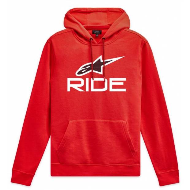 mikina RIDE 4.0, ALPINESTARS (červená/bílá/černá, vel. 2XL) M180-472-2XL ALPINESTARS