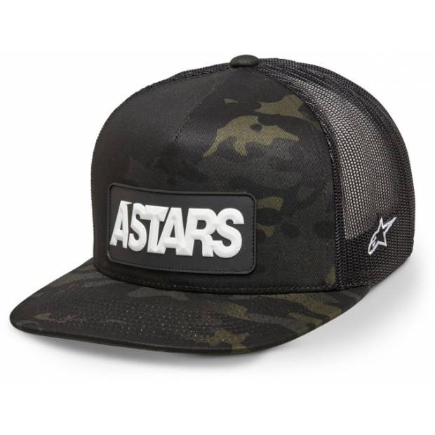 kšiltovka CACHE TRUCKER, ALPINESTARS (černá/černá) M186-763 ALPINESTARS