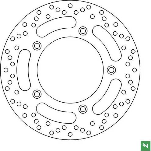 brzdový kotouč, NEWFREN M503-339 NEWFREN