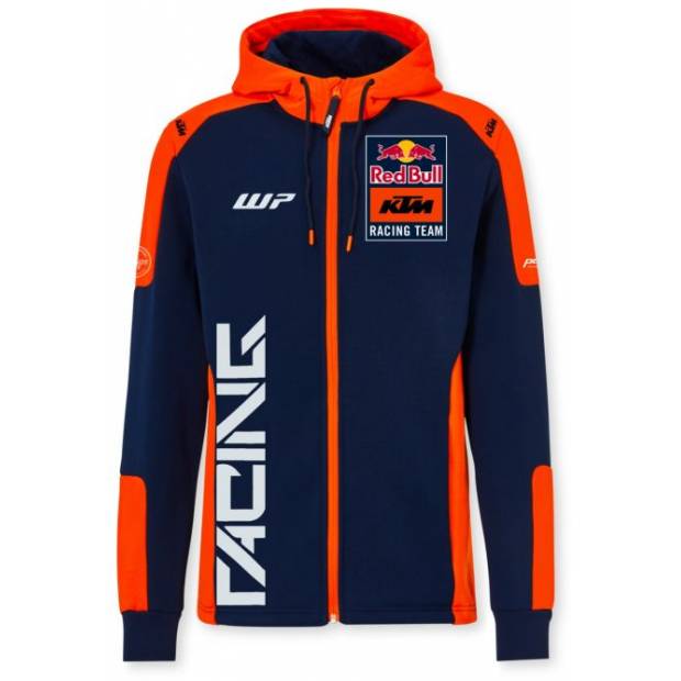 mikina s kapucí TEAM , KTM RED BULL (modrá,oranžová, vel. XL) M180-482-XL RED BULL KTM