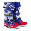 boty TECH 10 limitovaná edice UNION REDBUD MX, ALPINESTARS (červená/modrá/bílá/černá, vel. 42) M130-542-42 ALPINESTARS