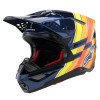 přilba SUPERTECH S-M10 edice TROY LEE DESIGNS, ALPINESTARS (modrá perleť/oranžová fluo/žlutá/červená, vel. 2XL) M140-2355-2XL ALPINESTARS