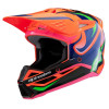 přilba S-M3 edice HAIDEN DEEGAN, ALPINESTARS, dětská (oranžová fluo/fialová/růžová/zelená, vel. L) M141-148-L ALPINESTARS