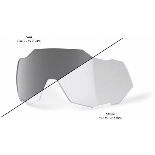 náhradní sklo SPEEDTRAP Photochromic, 100% - USA M000-2024 100%