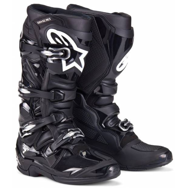 boty TECH 7, ALPINESTARS (černá, vel. 40,5) M130-591-405 ALPINESTARS