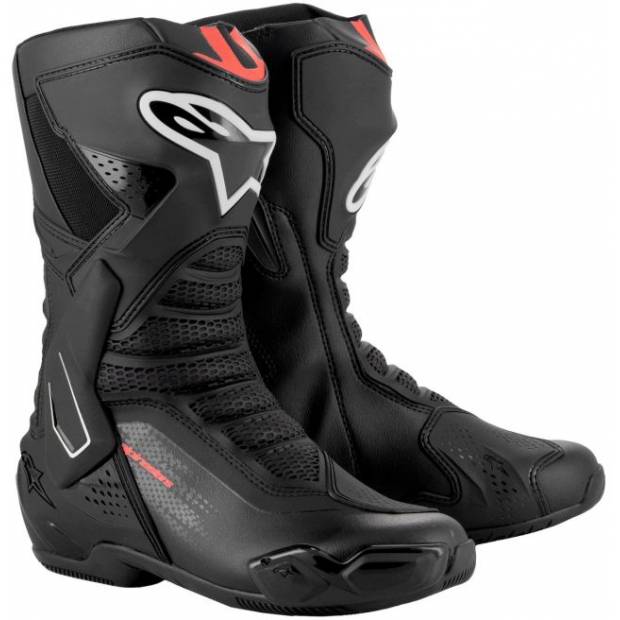 boty SMX-6 3, ALPINESTARS (černá/červená fluo, vel. 49) M133-51-49 ALPINESTARS