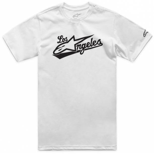 triko LOS ANGELES CSF, ALPINESTARS (bílá, vel. 2XL) M182-1129-2XL ALPINESTARS