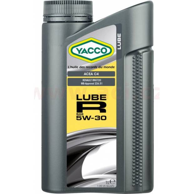 Motorový olej YACCO LUBE R 5W30, 1 L MY 30571 YACCO