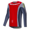 dres TECHSTAR MELT, ALPINESTARS (červená/šedá, vel. 2XL) M170-0254-2XL ALPINESTARS