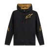 mikina SESSIONS 3 HOODIE, ALPINESTARS (černá/zlatá, vel. 2XL) M180-548-2XL ALPINESTARS