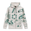 mikina DETERMINANT HOODIE, ALPINESTARS (bílá offwhite, vel. 2XL) M180-556-2XL ALPINESTARS