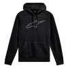 mikina AGELESS HOODIE 3, ALPINESTARS (černá/šedá, vel. 2XL) M180-573-2XL ALPINESTARS