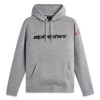 mikina WORDMARK HOODIE 3, ALPINESTARS (šedá/červená/černá, vel. 2XL) M180-582-2XL ALPINESTARS