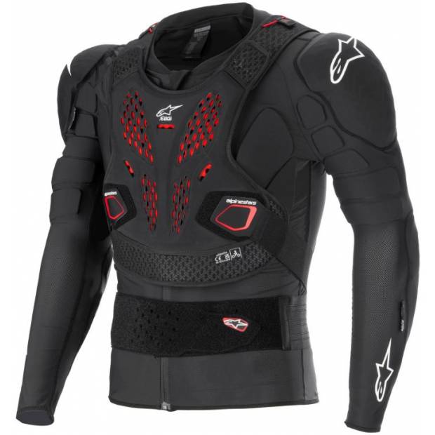 chránič těla BIONIC PRO V3 PLASMA, ALPINESTARS (černá/červená/bílá, vel. L) M160-554-L ALPINESTARS