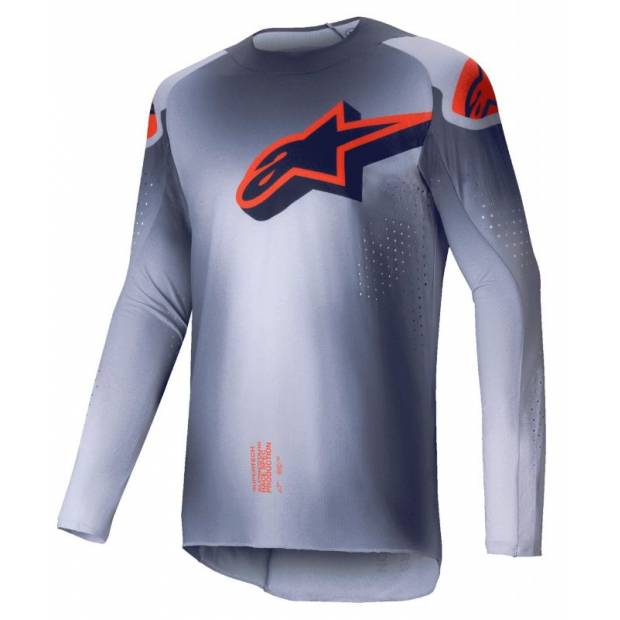 dres SUPERTECH LIPAN, ALPINESTARS (šedá/oranžová fluo) 2025 M170-0269 ALPINESTARS