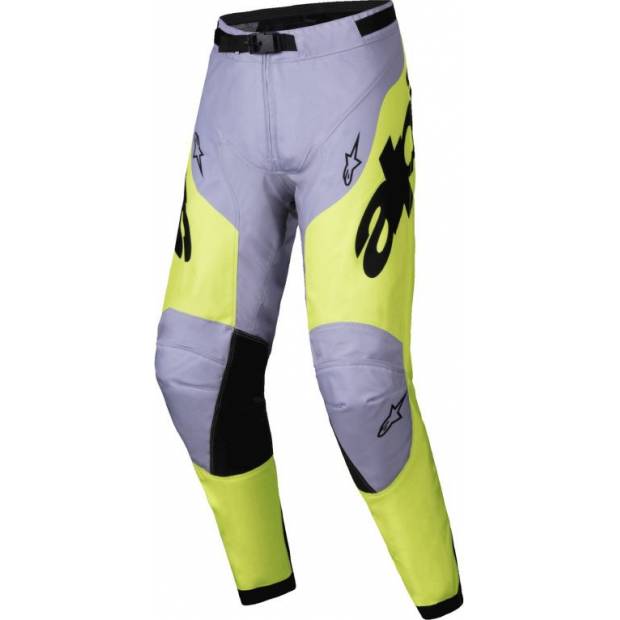 kalhoty RACER VEIL, ALPINESTARS (šedá/žlutá fluo, vel. 34) M171-0228-34 ALPINESTARS