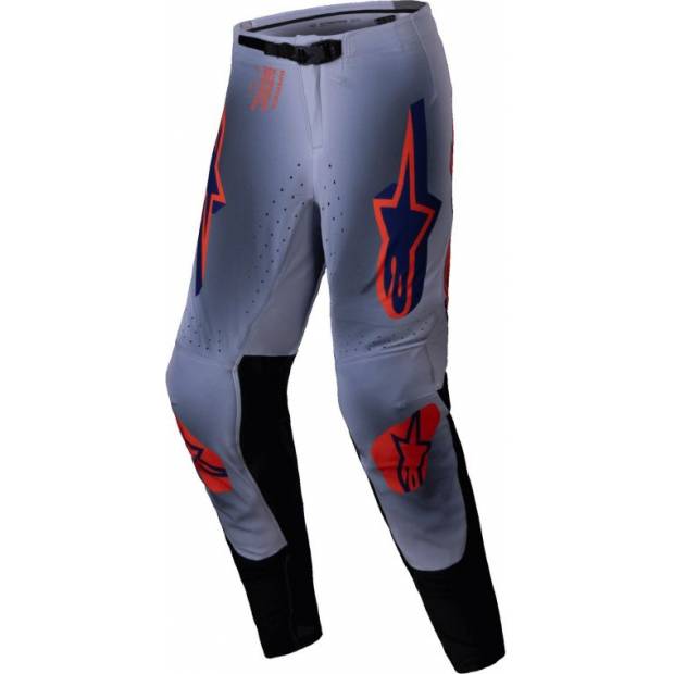 kalhoty SUPERTECH LIPAN, ALPINESTARS (šedá/oranžová fluo, vel. 32) M171-0236-32 ALPINESTARS