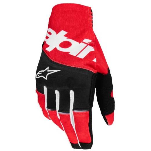 rukavice TECHSTAR, ALPINESTARS (černá/červená) 2025 M172-0222 ALPINESTARS