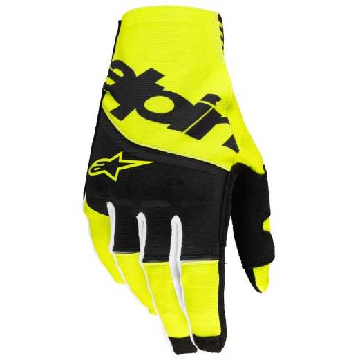 rukavice TECHSTAR, ALPINESTARS (černá/žlutá fluo) 2025 M172-0224 ALPINESTARS