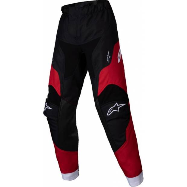 kalhoty RACER VEIL KIDS, ALPINESTARS, dětské (černá/červená) 2025 M174-0043 ALPINESTARS