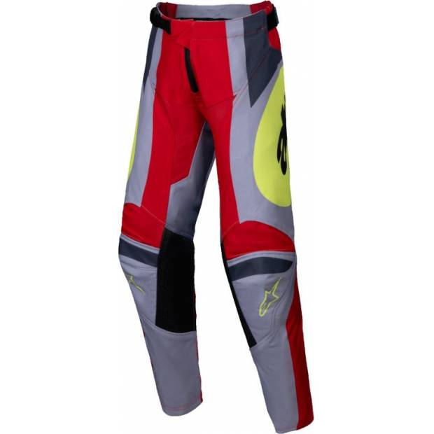 kalhoty RACER MELT, ALPINESTARS, dětské (červená/šedá) 2025 M174-0045 ALPINESTARS