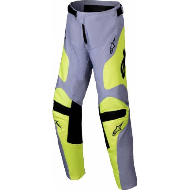 kalhoty RACER VEIL, ALPINESTARS, dětské (šedá/žlutá fluo, vel. 26) M174-0053-26 ALPINESTARS