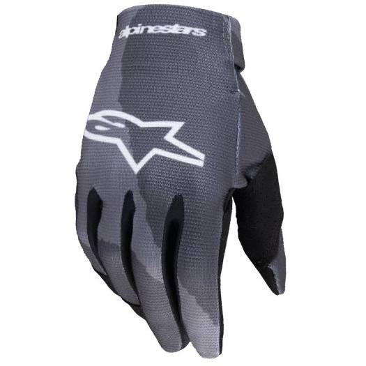 rukavice RADAR, ALPINESTARS, dětské (šedá camo/černá, vel. 2XS) M175-0051-2XS ALPINESTARS