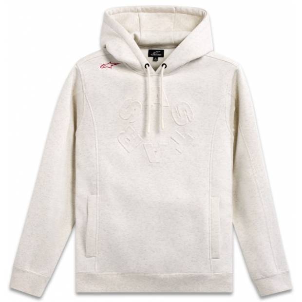 mikina SUBSTRATUS HOODIE, ALPINESTARS (světle šedá, vel. L) M180-551-L ALPINESTARS