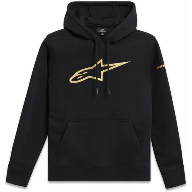 mikina GILDED HOODIE, ALPINESTARS (černá/zlatá, vel. XL) M180-569-XL ALPINESTARS