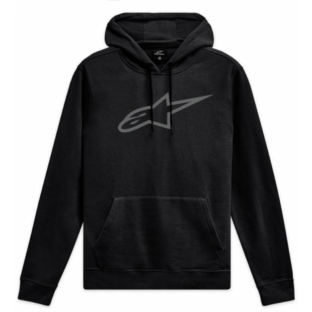 mikina AGELESS HOODIE 3, ALPINESTARS (černá/šedá, vel. S) M180-573-S ALPINESTARS