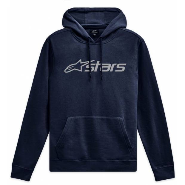 mikina BLAZE HOODIE 3, ALPINESTARS (modrá/šedá, vel. 2XL) M180-581-2XL ALPINESTARS