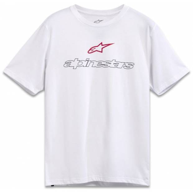 triko LINEAR TRACE CSF, ALPINESTARS (bílá, vel. L) M182-1061-L ALPINESTARS