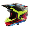 přilba S-M5 ACTION 2, ALPINESTARS (žlutá fluo/červená fluo, vel. 2XL) M140-2215-2XL ALPINESTARS