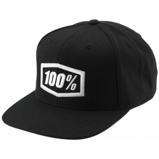 kšiltovka 100% - ICON Snapback černá (vel. UNI) M186-858 100%