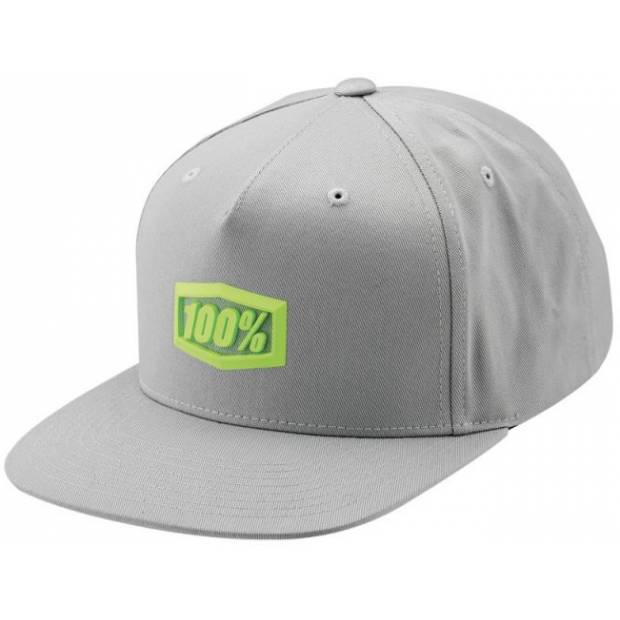 kšiltovka 100% - ENTERPRISE Snapback šedá (vel. UNI) M186-864 100%